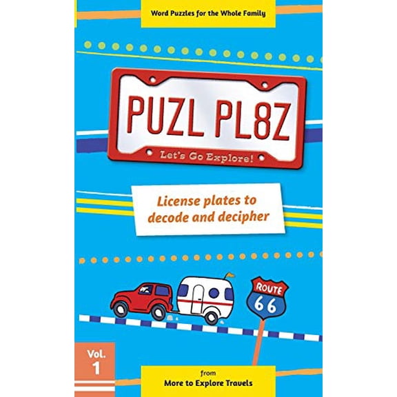 Pre-Owned Puzl Pl8z License Plates to Decode and Decipher
