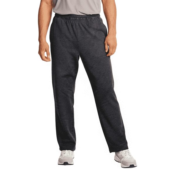 Puztloy Mens Sweatpants Cotton Elastic Waist Straight Jersey Pants Relaxed Fall Fit Loose Casual with Pockets