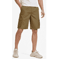 thumbnail image 1 of Puztloy Men's Cargo Shorts Work Gym Medium Elastic Waist Drawstring with Zippered Pockets Relaxed Fit Outdoor Casual Pant,2025 Khaki, 1 of 8