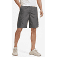 thumbnail image 1 of Puztloy Men's Cargo Shorts Work Gym Medium Elastic Waist Drawstring with Zippered Pockets Relaxed Fit Outdoor Casual Pant, 1 of 8