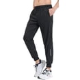 thumbnail image 1 of Puztloy Sweatpants for Men Quick-Dry Sports Pants with Cuffs Lightweight Tapered Cut Reflective Details, 1 of 7