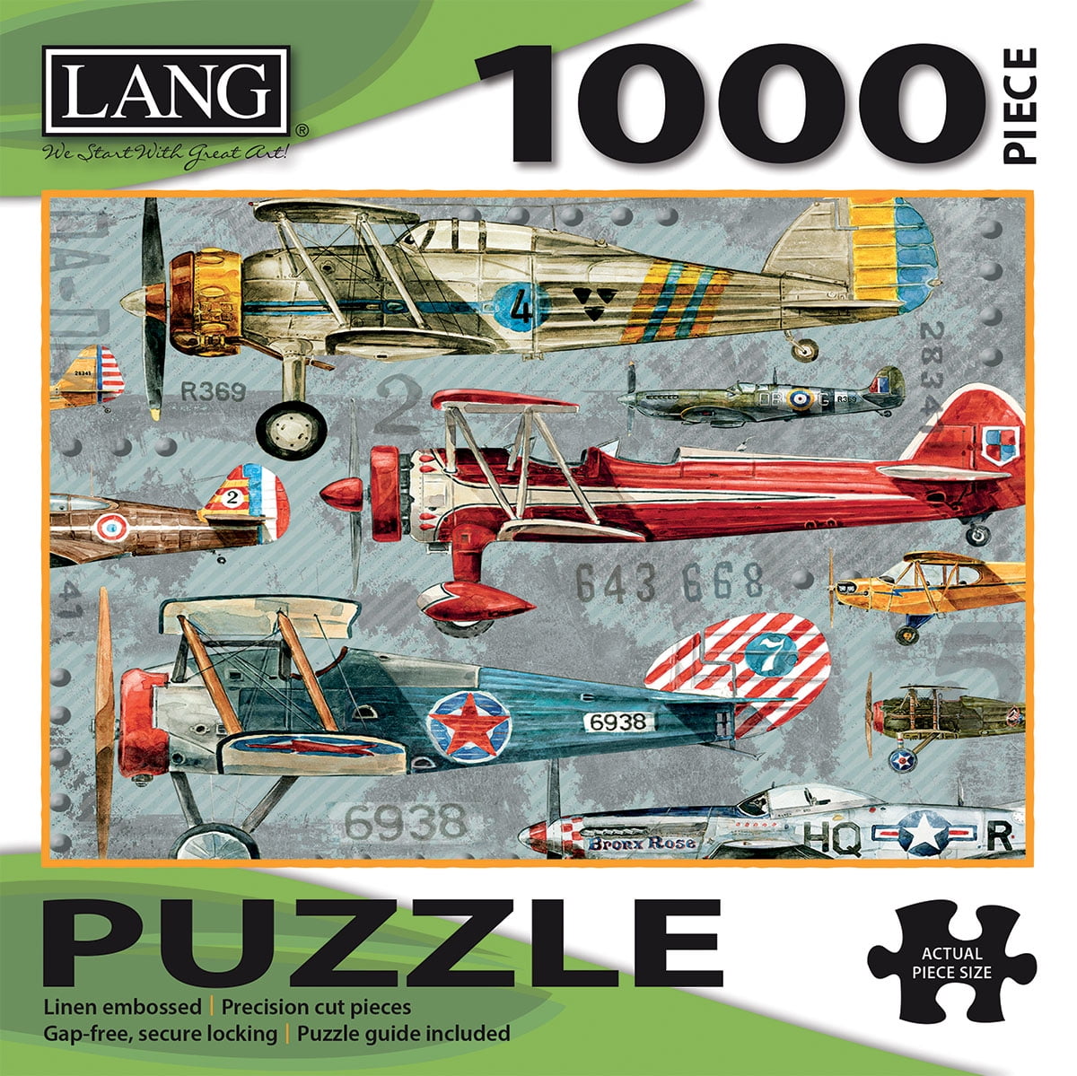 Blue Angels Fighter Jet 1000-Piece Jigsaw Puzzle - 29.5x20 Inches, Challenging & Fun