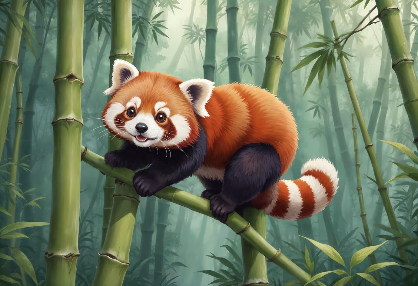 Puzzle 500 Piece Jigsaw Puzzle for Adults Red Panda Intellectual ...