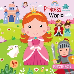 Puzzle Board Book Princess World: Puzzle Book, (Board Book)
