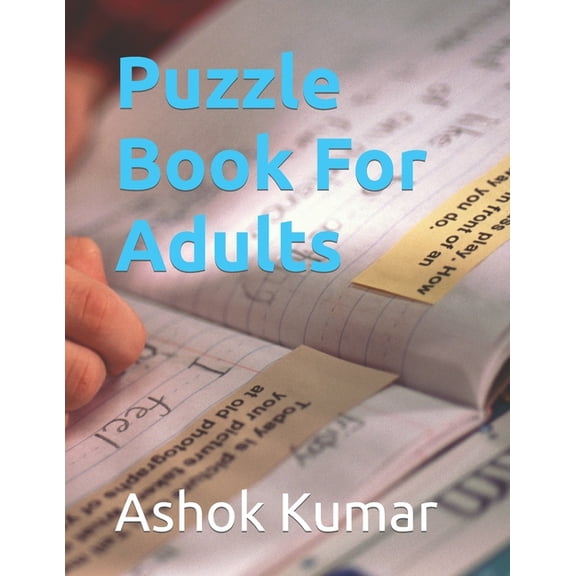 Puzzle Book For Adults (Paperback)