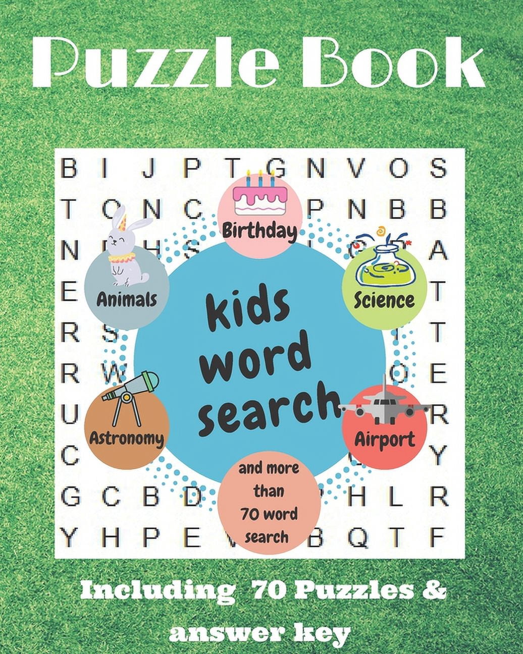 Puzzle Book including 70 Puzzles & Answer Key: Entertain Your Child For Hours with this Fun and Learning Activity Book! (Paperback)