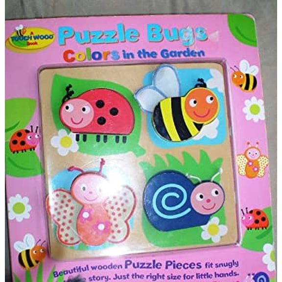 Pre-Owned Puzzle Bugs Colors in the Garden Paperback - USED