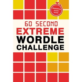 Puzzle Challenge 60 Second Extreme Wordle Challenge, (Paperback)