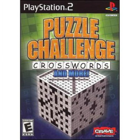Puzzle Challenge - Crosswords and More PS2 - Variety of word puzzles from which to choose including crossword, logic, brain teasers and more for Playstation 2