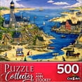 thumbnail image 1 of Puzzle Collector 500 Piece Puzzle - Lost Bay Lighthouse & Fishing, 1 of 1