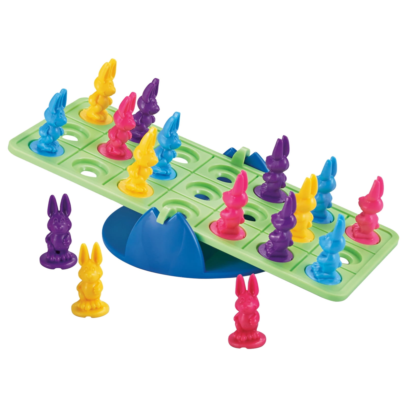 Puzzle Desktop Game Rabbit Seesaw Family Party Exercise Children's