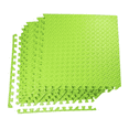 thumbnail image 1 of Puzzle Exercise Mat with EVA Foam Interlocking Tiles for Exercise, Gymnastics and Home Gym Protective Flooring- Pack of 6, 24 x 24 x 3/8 Inches, 1 of 5