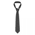Puzzle Geometric Unisex Necktie Fashion Polyester 8 cm Classic Neck Tie