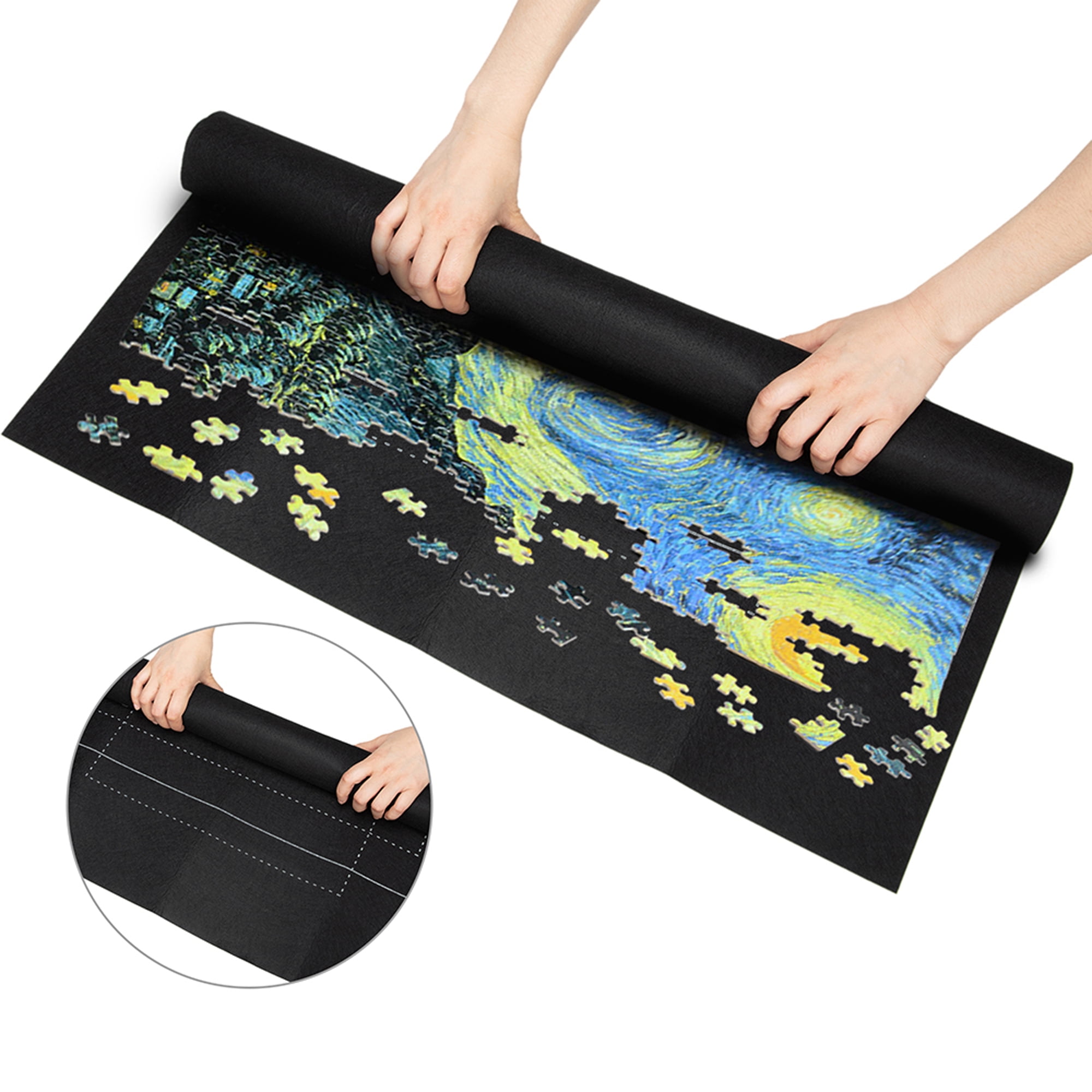 Puzzle Mat Puzzle Mat Large Roll Up Puzzle Mat 46"x26"