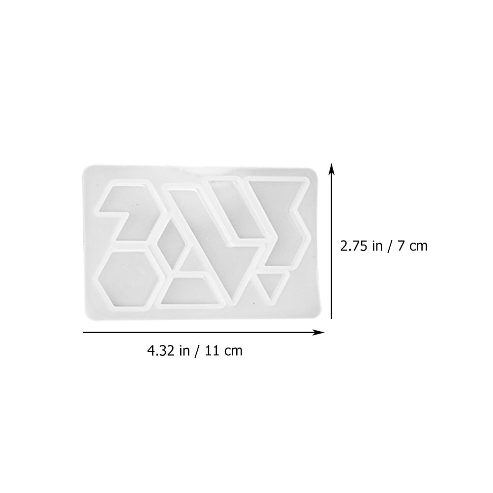 Puzzle Mold 2 Sets Puzzle Making Molds Silicone Puzzle Casting Molds