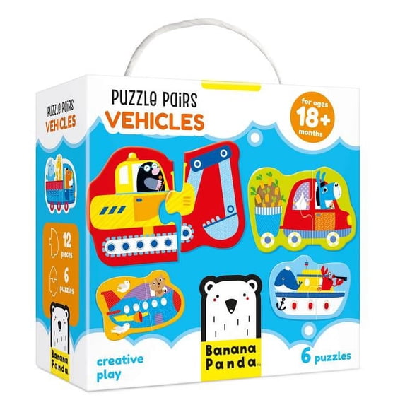 Puzzle Pairs Vehicles Age 18m+ (Other)