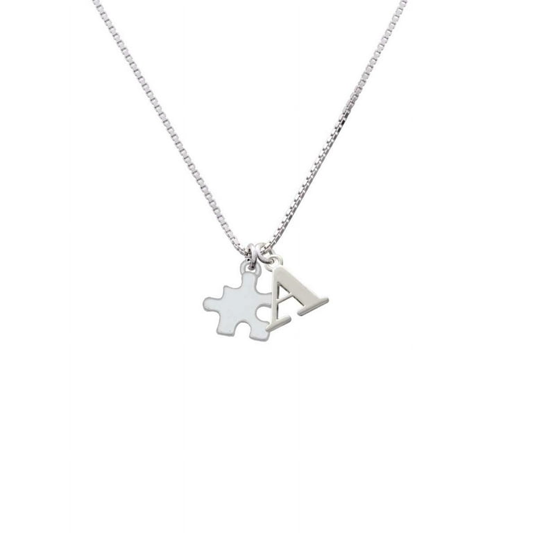 Initial puzzle necklace discount