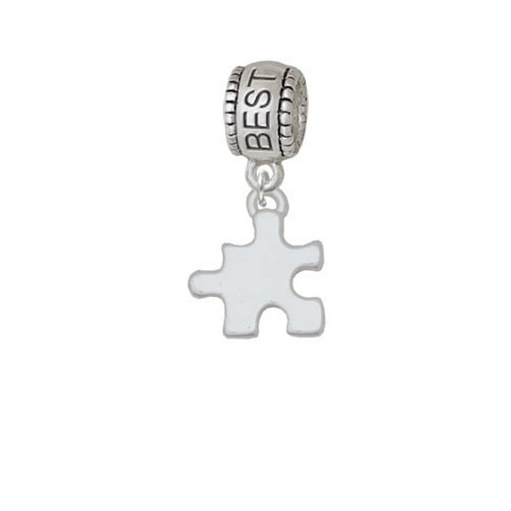 Puzzle Piece - Best Friend Charm Bead
