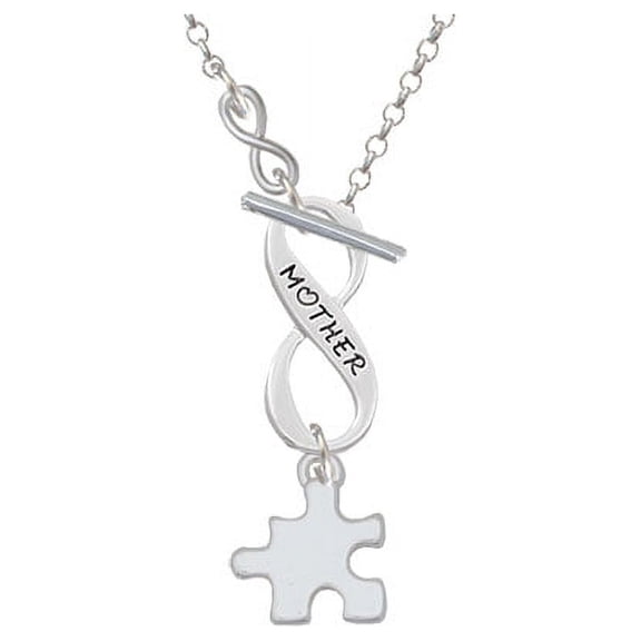 Puzzle Piece - To Infinity Mother Toggle Necklace