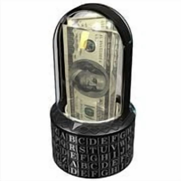 Puzzle Pod Cryptex - Brain Teaser Puzzle & Coin Bank