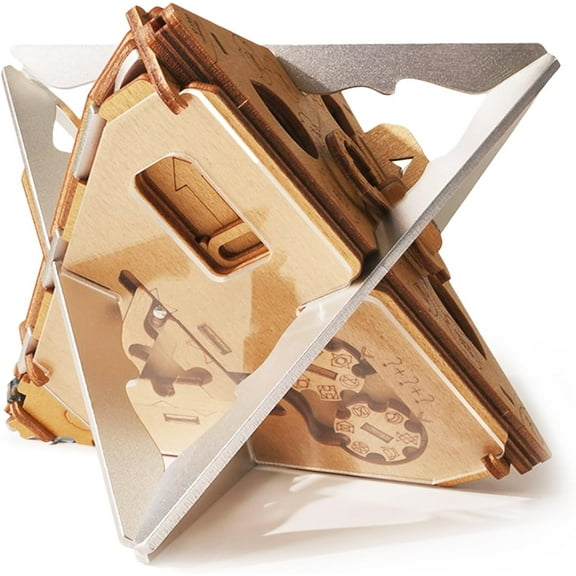 Puzzle Potato Anti-Gravity Metal Version - Escape Room Game Puzzle Box