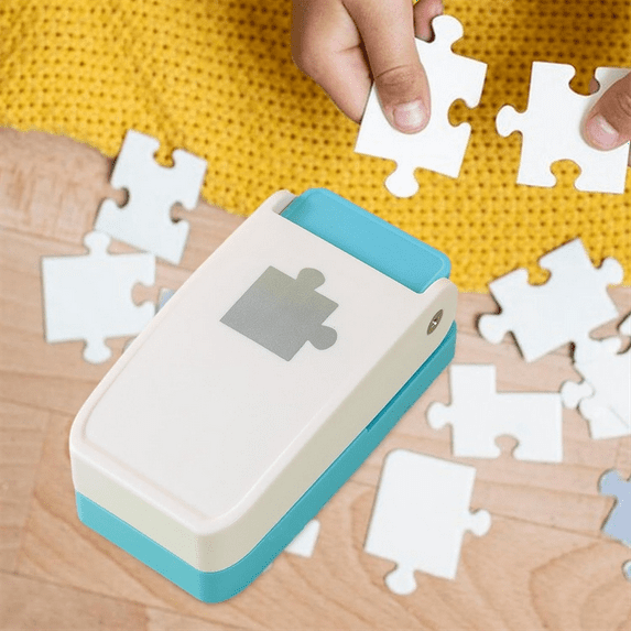 Puzzle Punch DIY Jigsaw Puzzle Piece Puncher for Personalized Jigsaw Puzzle Custom Photo Puzzle Making Tool