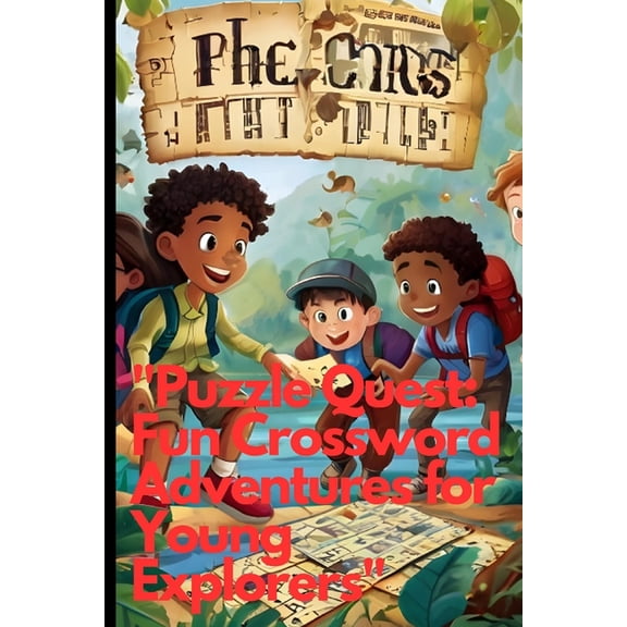 "Puzzle Quest: Fun Crossword Adventures for Young Explorers" "Engage young minds with puzzles that spark curiosity and learning, perfect for adventurous kids and supportive parents alike." (Paperback)