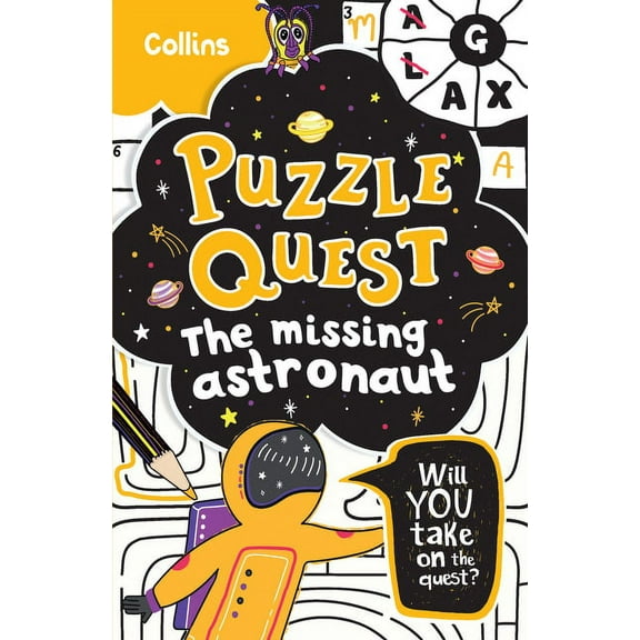 Puzzle Quest The Missing Astronaut: Mystery Puzzles for Kids, (Paperback)