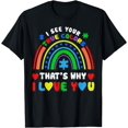 thumbnail image 1 of Puzzle Rainbow In April We Wear Blue Autism Awareness Month T-Shirt, 1 of 4