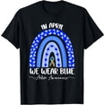 thumbnail image 1 of Puzzle Rainbow In April We Wear Blue Autism Awareness Ribbon T-Shirt, 1 of 4