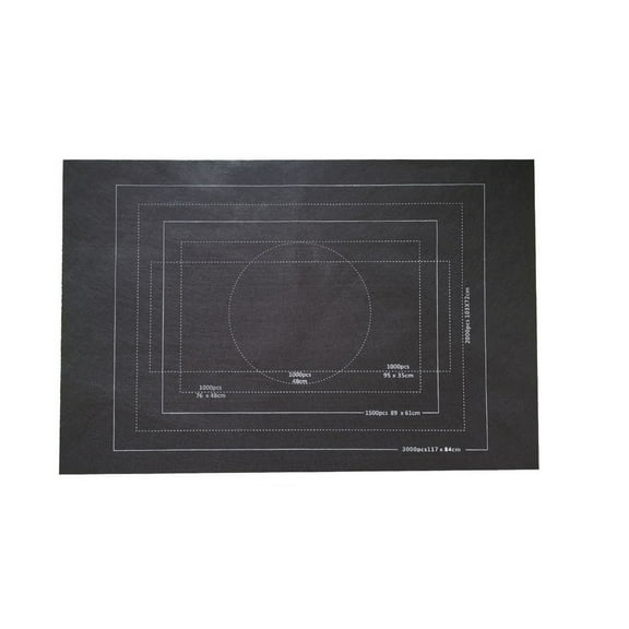 Puzzle Roll Storage Mat - for 3000 Pieces, with Drawstring Bag, Non-, Foldable, for Puzzle Storage Organization