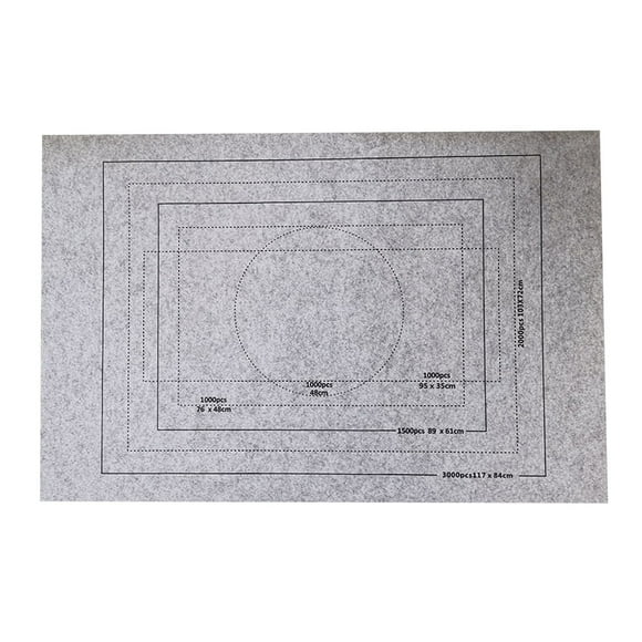 Puzzle Roll Storage Mat with Drawstring Bag up to 3000 Pieces Large Capacity High Quality