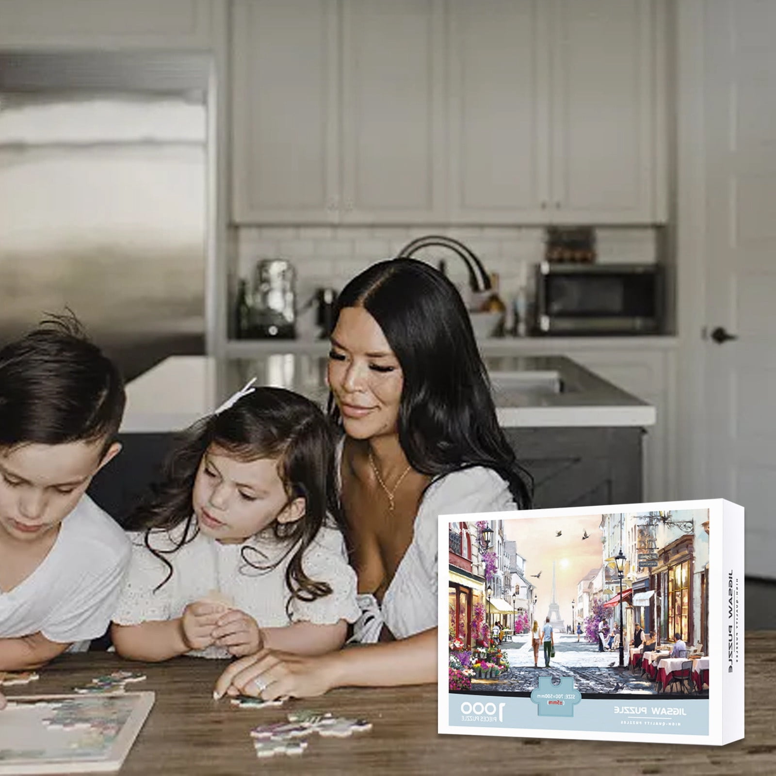 Puzzle Set White Card 1000 Puzzle Pieces For Adults 590 Actor 2400