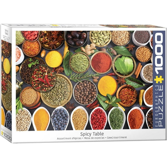 Puzzle: Sweet Rainbow & Party - Spicy Table