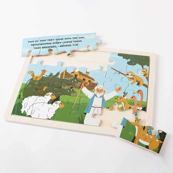 Puzzle Wood Jigsaw Noah's Ark, (Hardcover)