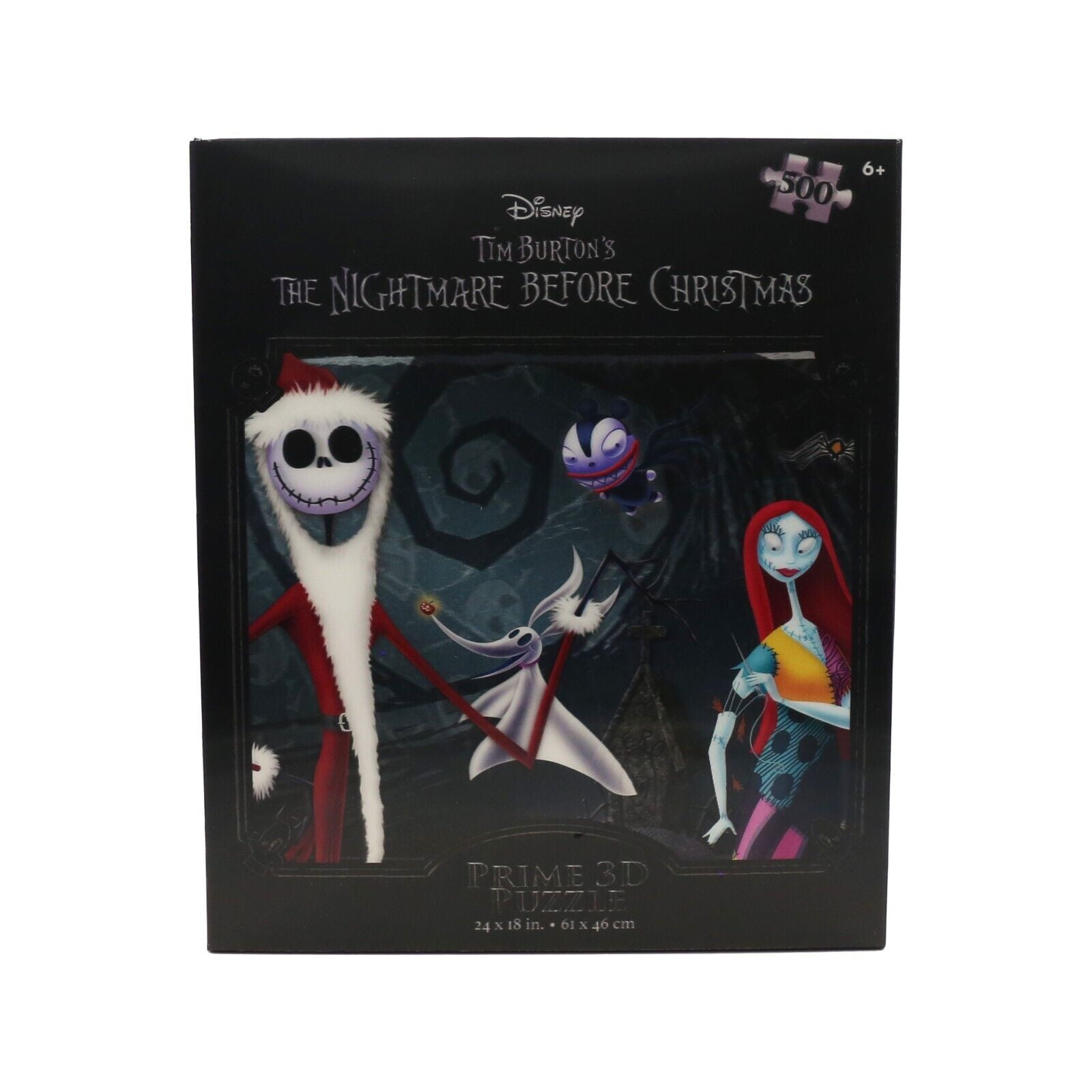 The Nightmare Before Christmas Disney 3D Jigsaw Puzzle in Tin Book 35558  300pc 18x12