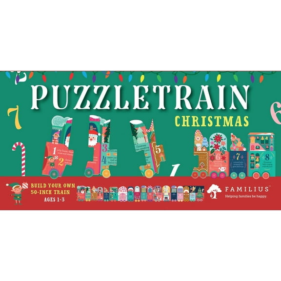 PuzzleTrain: Christmas 26-Piece Puzzle (General merchandise)