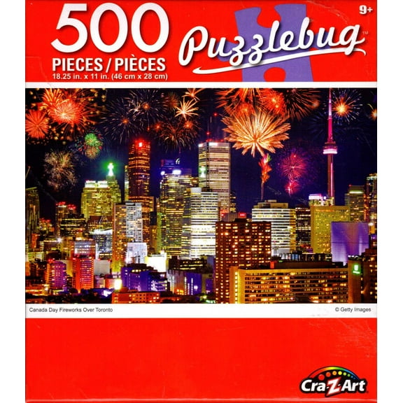 Puzzlebug 500 - Canada Day Fireworks Over Toronto