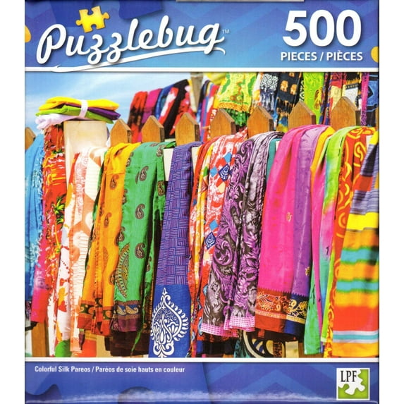 Puzzlebug 500 - Colorful Silk Pareos