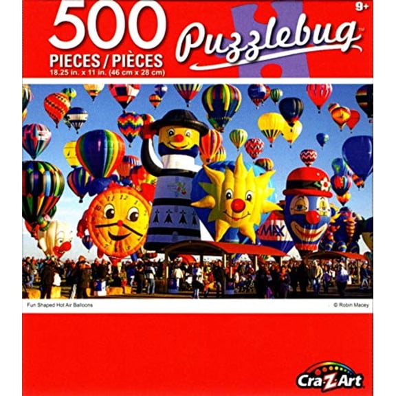 Puzzlebug 500 - Fun Shaped Hot Air Balloons
