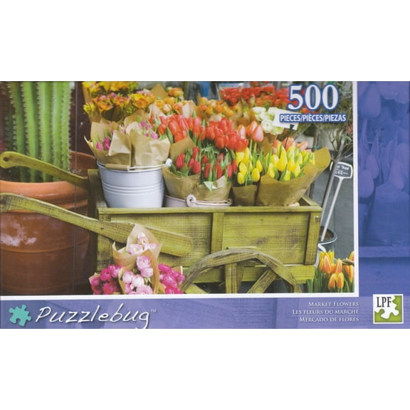 Puzzlebug 500 - Market Flowers