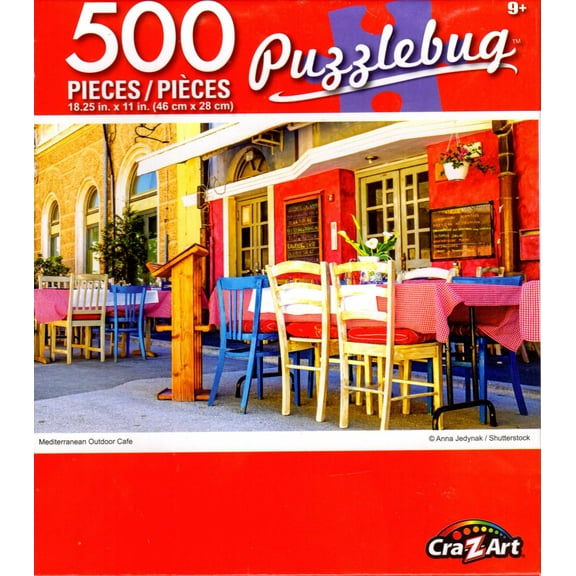 Puzzlebug 500 - Mediterranean Outdoor Caf