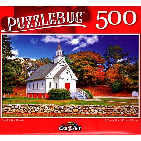 Puzzlebug 500 - New England Church