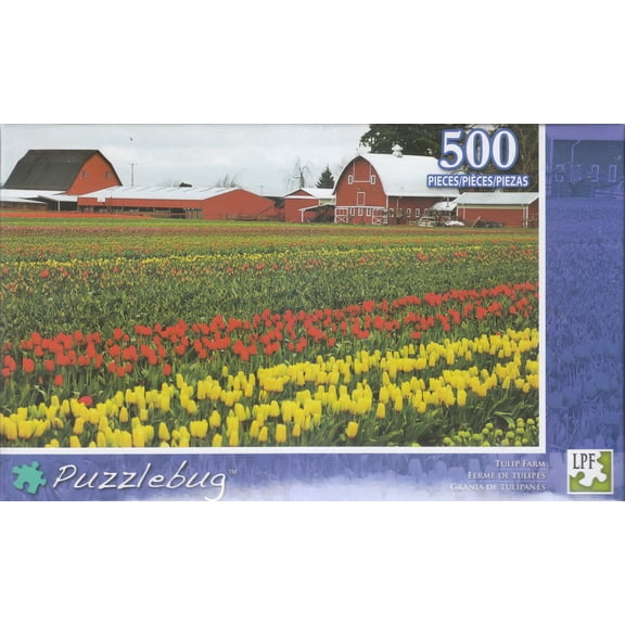 Puzzlebug 500 - Tulip Farm