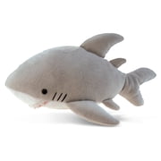 Dollibu Shark Stuffed Animal - Super Soft Plush Shark Toy, Cute Sea Animal Plush Toy Shark for Boys and Girls, Realistic Ocean Animal Plush Shark Themed Gifts for Kids, Teens, and Adults - 6 Inches