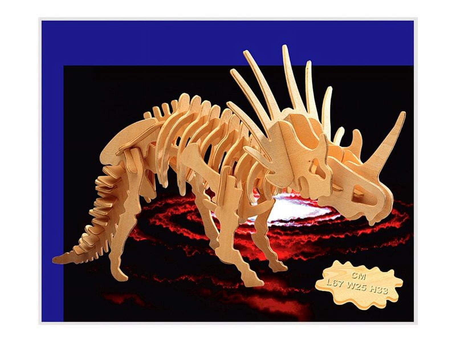 Puzzled - Big Styracosaurus - 3D Jigsaw Puzzle - 41 Pieces
