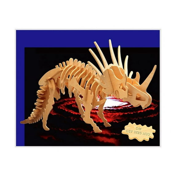 Puzzled - Big Styracosaurus - 3D Jigsaw Puzzle - 41 Pieces