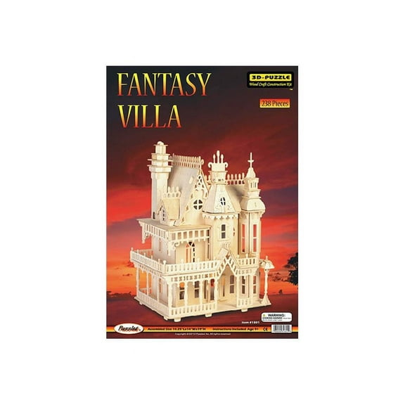 Puzzled - Fantasy Villa - 3D Jigsaw Puzzle - 238 Pieces