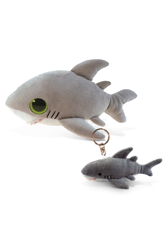 Plush Shark - Big Eye 6 Inch and Keychain