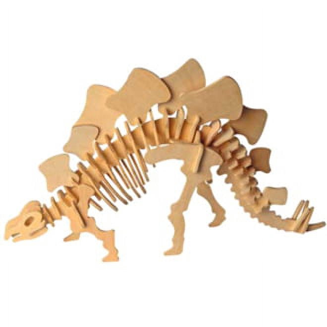 Big Stegosaurus Wooden Puzzle